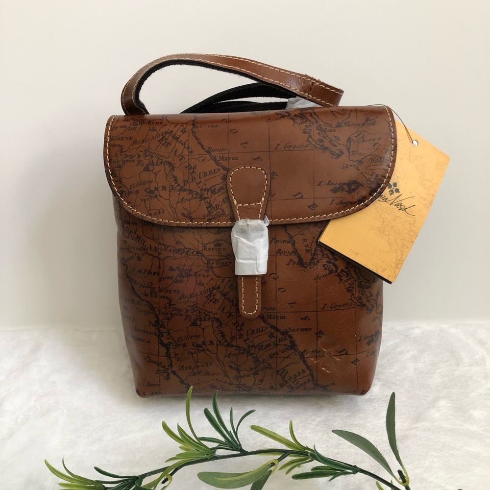 Patricia Nash Vatoni Leather Backpack, NWT